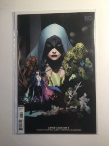 Justice Leaue Dark 3 Variant Near mint nm Dc Comics 