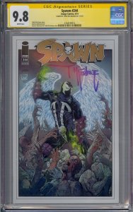 SPAWN #244 CGC 9.8 SS SIGNED TODD MCFARLANE