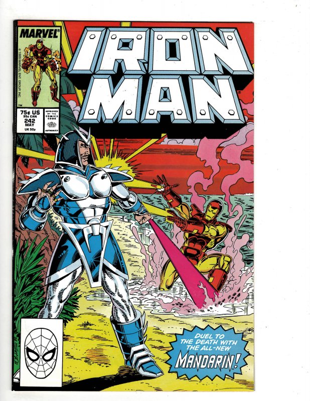 Iron Man #242 (1989) J605