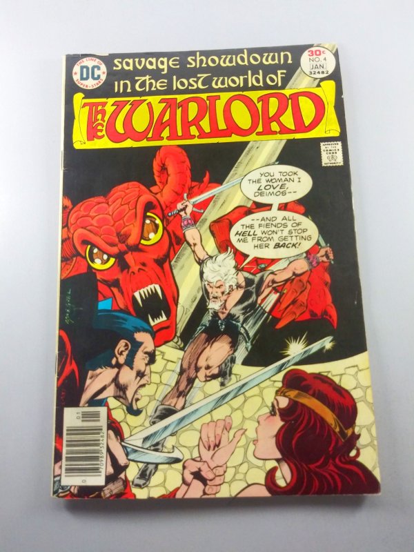Warlord #4 (1977) - VG/F
