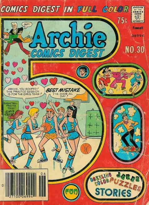 Archie Digest Magazine #30 VG ; Archie | low grade comic June 1978 Comics Basket