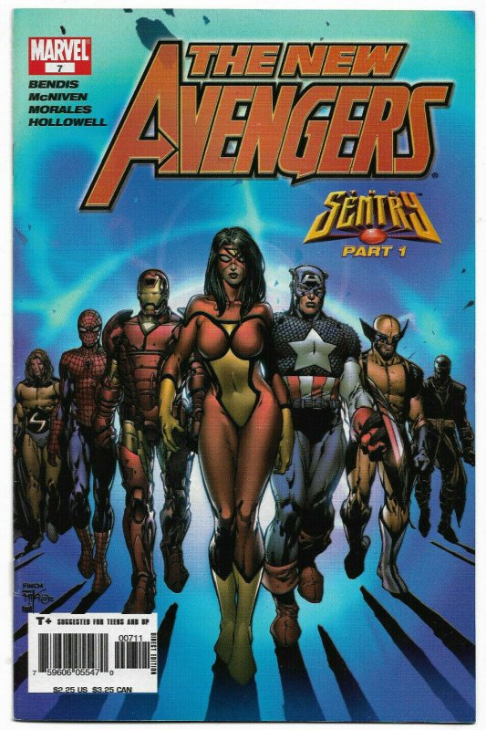 NEW AVENGERS#7 NM 2004 FIRST ILLUMINATI MARVEL COMICS