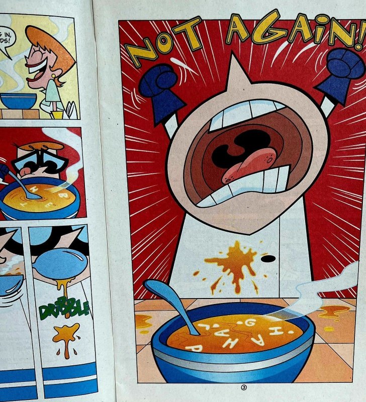 Dexter's Laboratory Vintage Comic #1 Cartoon Network 2002 