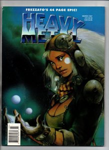 Heavy Metal Magazine vol.21 #1 - Frezzato - March 1997 - FN