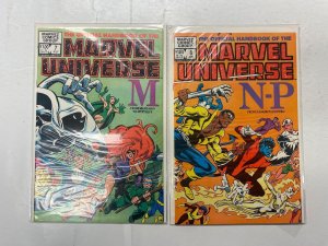 5 Official Handbook Marvel Universe MARVEL comic books #5 6 7 8 9 72 RC3