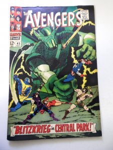 The Avengers #45 (1967) VG Condition