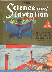Science and Invention November 1925- Helicopter cover