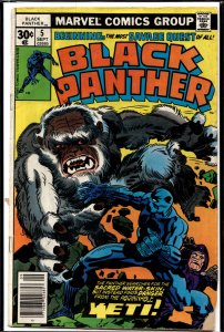 Black Panther #5 (1977) Black Panther