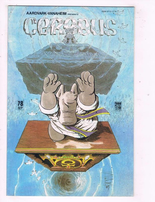 Lot Of 7 Cerebus Aardvark Vanaheim Comic Books # 73 74 78 79 80 81 82 D Sim AD27