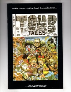 Tomb Tales #7 (1999) Black & White Horror - Cryptic Entertainment   / EBI#1
