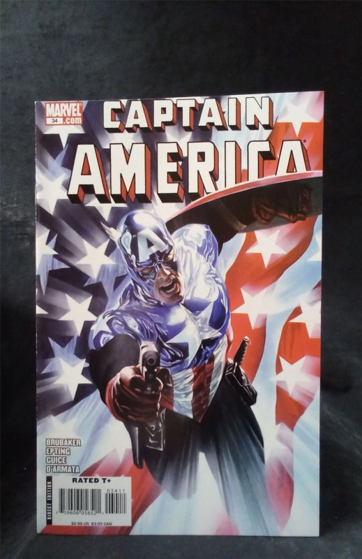 Captain America #34 2008 Marvel Comics Comic Book
