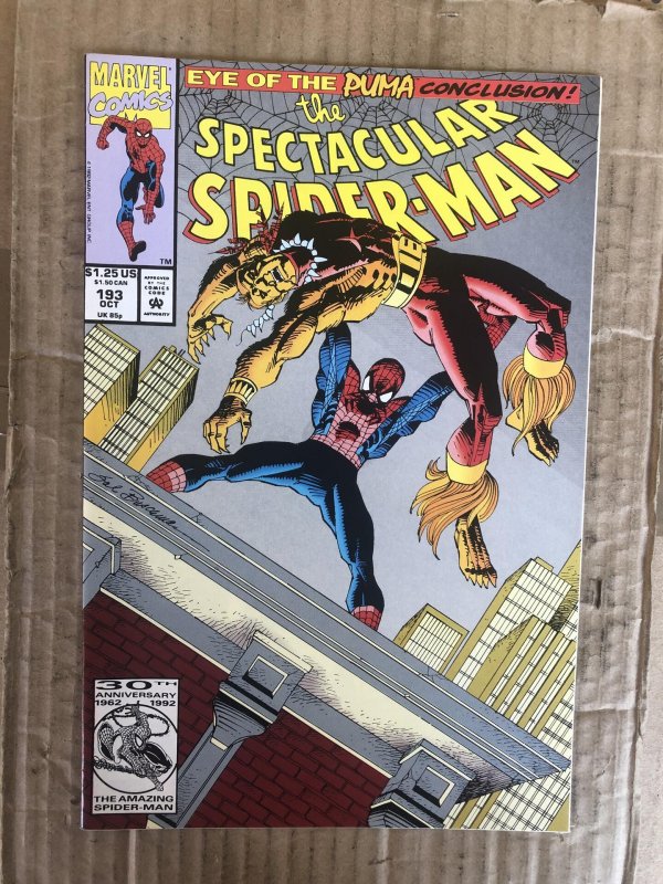 The Spectacular Spider-Man #193 Direct Edition (1992)