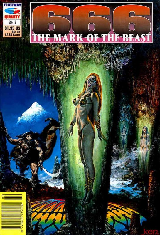666: The Mark of the Beast #12 VF/NM ; Fleetway Quality | Alan Moore