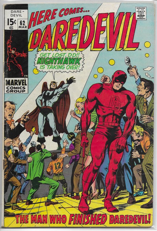 Daredevil   vol. 1   # 62 VG