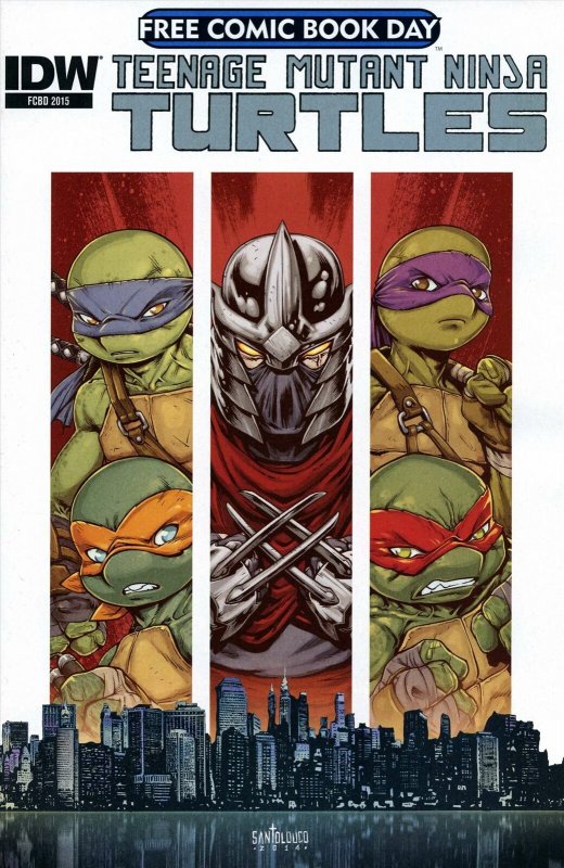 Teenage Mutant Ninja Turtles (5th Series) FCBD #2015 VF/NM; IDW | we combine shi 