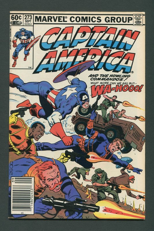 Captain America #273 / 9.4 NM  /  Newsstand /  September 1982