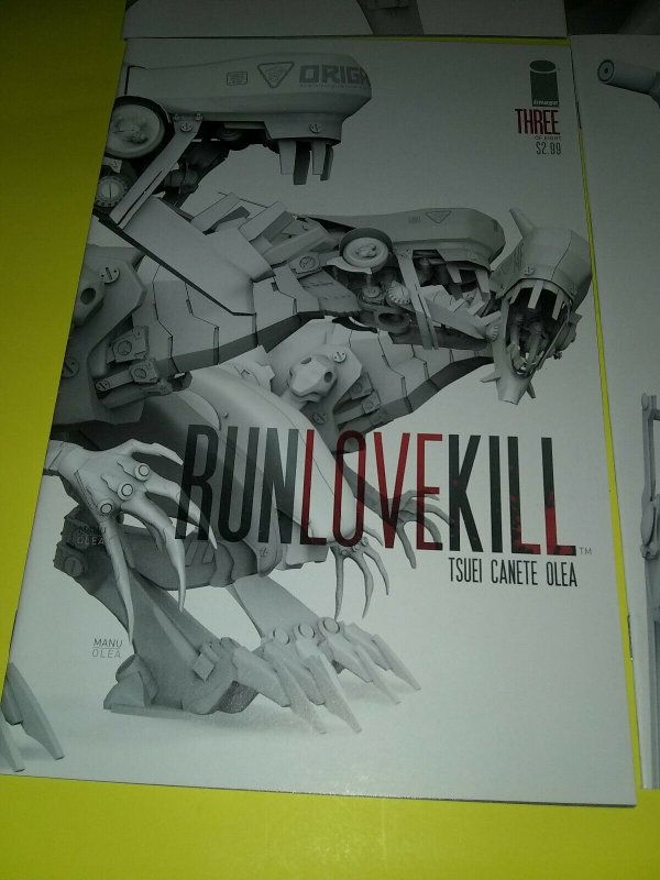 2015 Runlovekill Run Love Kill 1 2 3 4 NM