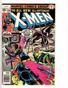 X-MEN #110 F/VF 7.0 WARHAWK (VERMONT COLLECTION)