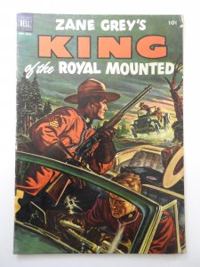 Zane Grey's KING of the Royal Mounted #9 (1952) VG+ Condition