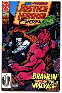 Justice League Europe 333-FIRST SONIC THE HEDGEHOG #1-Lobo-NM-