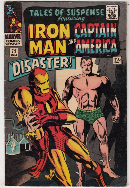 Tales of Suspense #79 (Jul-66) FN- Mid-Grade Iron Man, Captain America