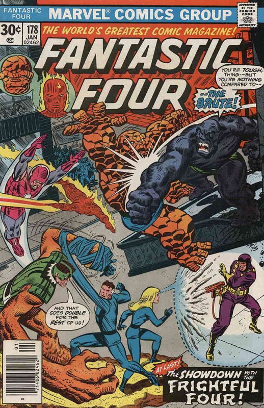 Fantastic Four (Vol. 1) #178 FN ; Marvel | Frightful Four