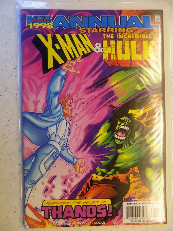 X-MAN AND HULK ANNUAL # 1998