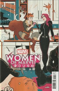 Women Of Marvel # 1 Mok Variant 1:25 Cover NM Marvel 2022 [F3]