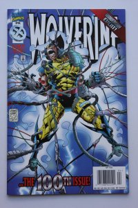 Wolverine #100 Newsstand (1996) Wolverine NM