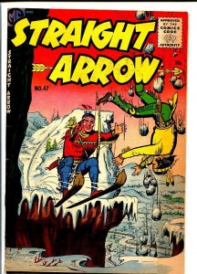 Straight Arrow--#47--1955--COMIC BOOK--ME--VG/FN