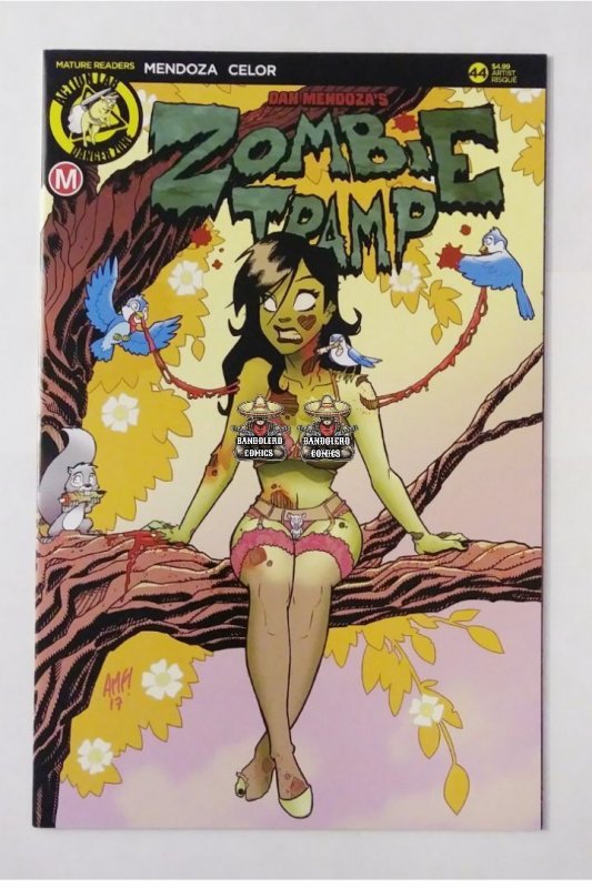 ZOMBIE TRAMP #44 (2018) TONY FLEECS | RISQUÉ VARIANT | LIMITED 2,500