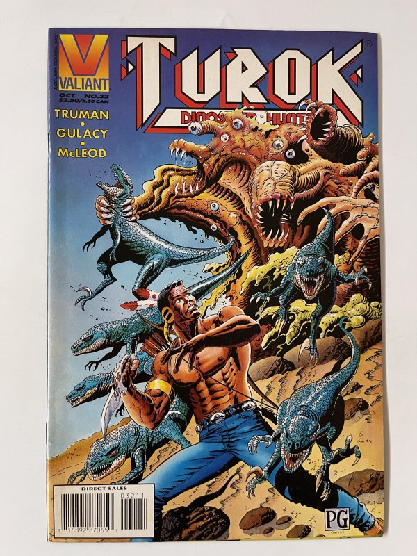 Turok, Dinosaur Hunter #32 - NM+ (1995) | Comic Books - Modern Age,  Valiant, Turok, Horror & Sci-Fi / HipComic