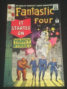 THE FANTASTIC FOUR #29 Signed by Stan Lee and Jack Kirby, VG+ Condition