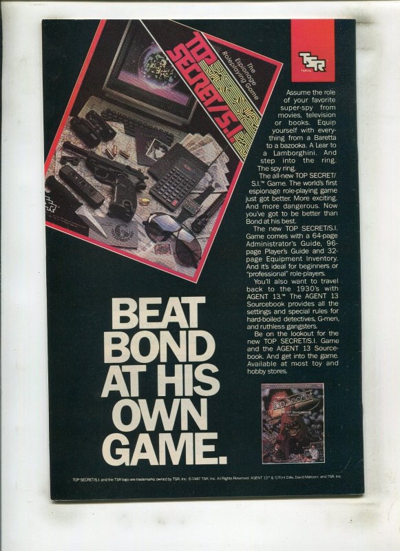 DAREDEVIL #249 (9.2) WOLVERINE!! 1987