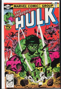 The Incredible Hulk #245 (1980) Hulk