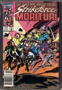 Strikeforce: Morituri #3 Newsstand Edition (1987) Strikeforce: Morituri