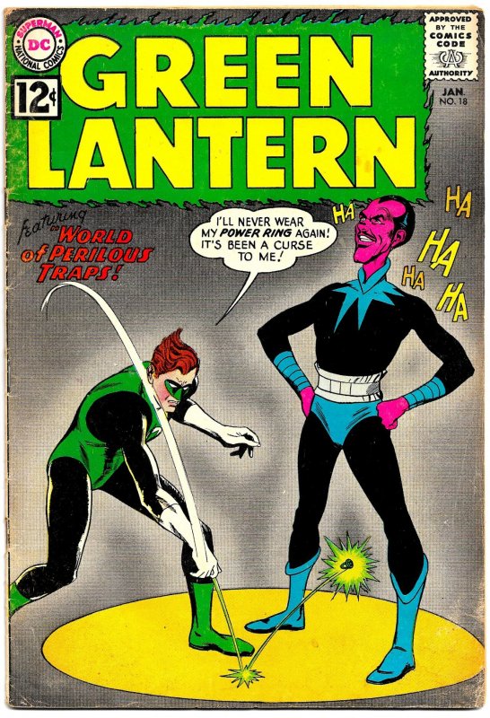 GREEN LANTERN #15 & #18 (1962-63) 5.0 VG/FN • Double the Evil with SINESTRO!