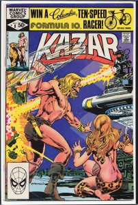 Ka-Zar the Savage #8 (1981) Ka-Zar