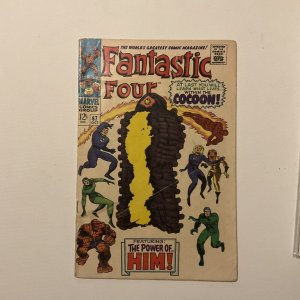 Fantastic Four 67 Good/Very Good Gd/Vg 3.0 First Him Marvel 1967