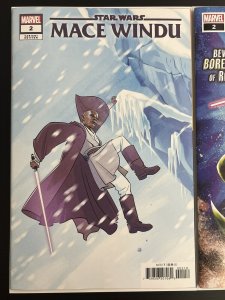 STAR WARS MACE WINDU #2 CVR A + 1:25 CLARKE VAR MARVEL IN-HAND 2024 PROSHIPPER