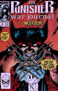 Punisher War Journal #6  - Awesome Wolverine Cover!