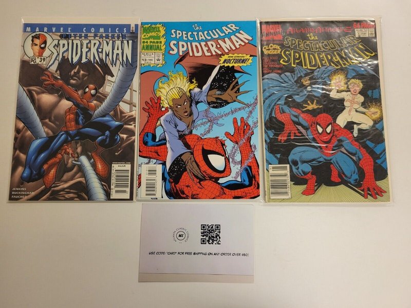 3 Spectacular Spider-Man Marvel Comics #9 13 39 Annual Atlantis Attacks 62 SM9