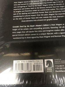 Grendel : Devil By The Deed Master’s Edition • Dark Horse • Matt Wagner •Brennan