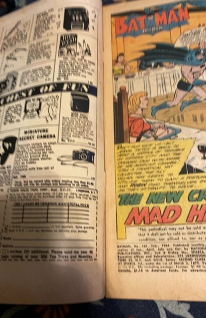 Batman #161 (1964)Batmite/ Batcopter app mid grade copy