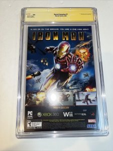 Secret Invasion (2008) # 1 (CGC SS 9.8 WP) Signed Michael Bendis |