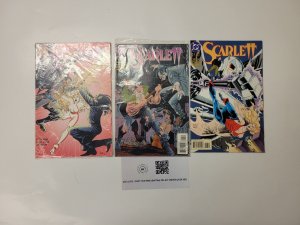 3 Scarlett DC Comic Books #5 11 13 14 TJ17