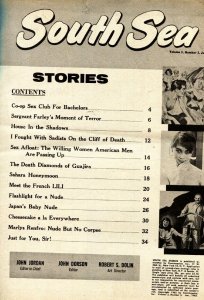 South Sea Stories 1/1963-jaguar menace-slave girl-cheesecake pix-vg-