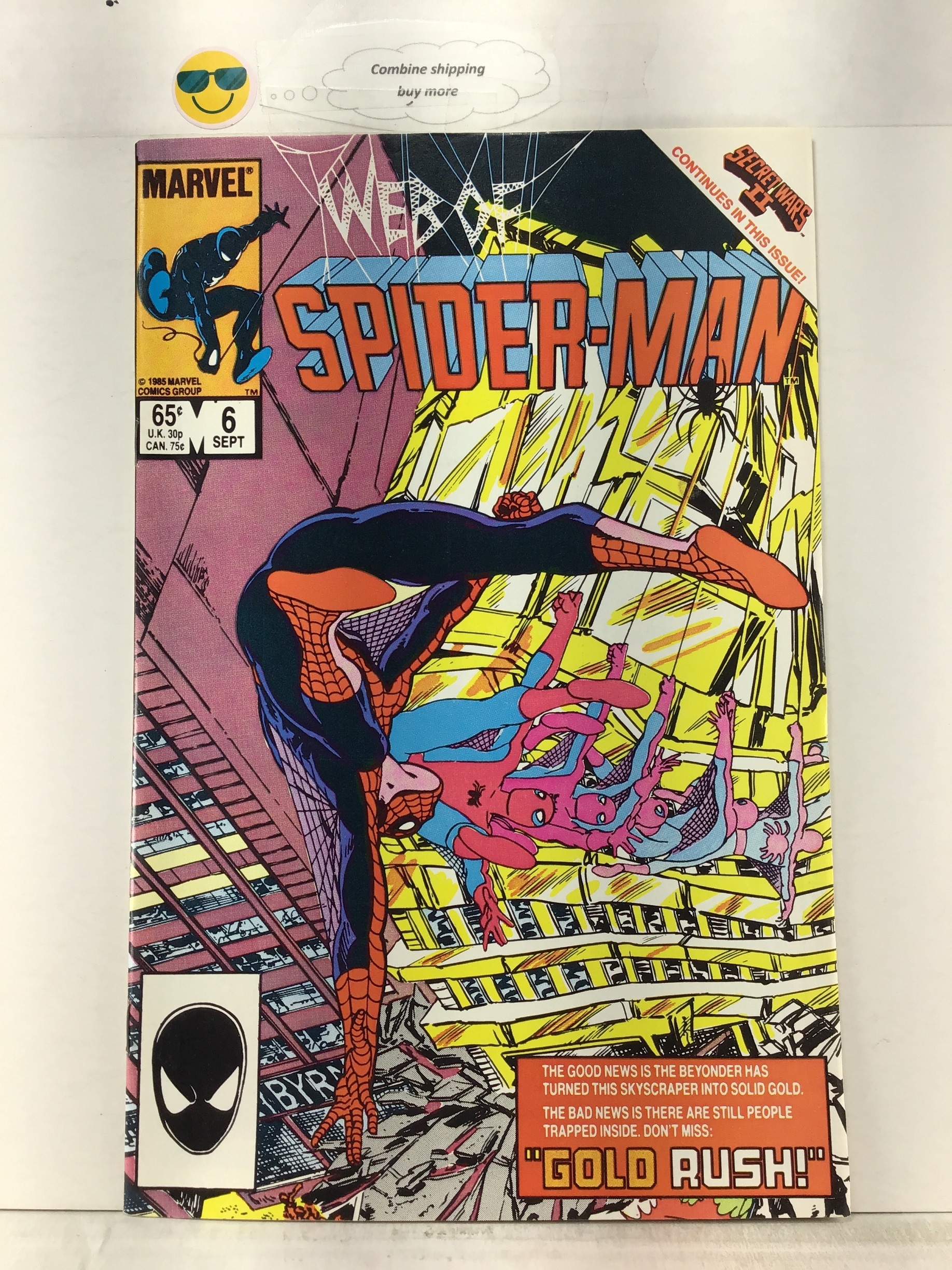 WEB OF SPIDER-MAN (1985 Series) (MARVEL) #39 Very Fine Comics Book  Comic  Books - Copper Age, Marvel, Spider-Man, Superhero / HipComic