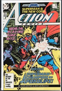 Action Comics #586 Direct Edition (1987) New Gods