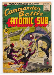 Commander Battle and the Atomic Sub (1954) #5 FN+